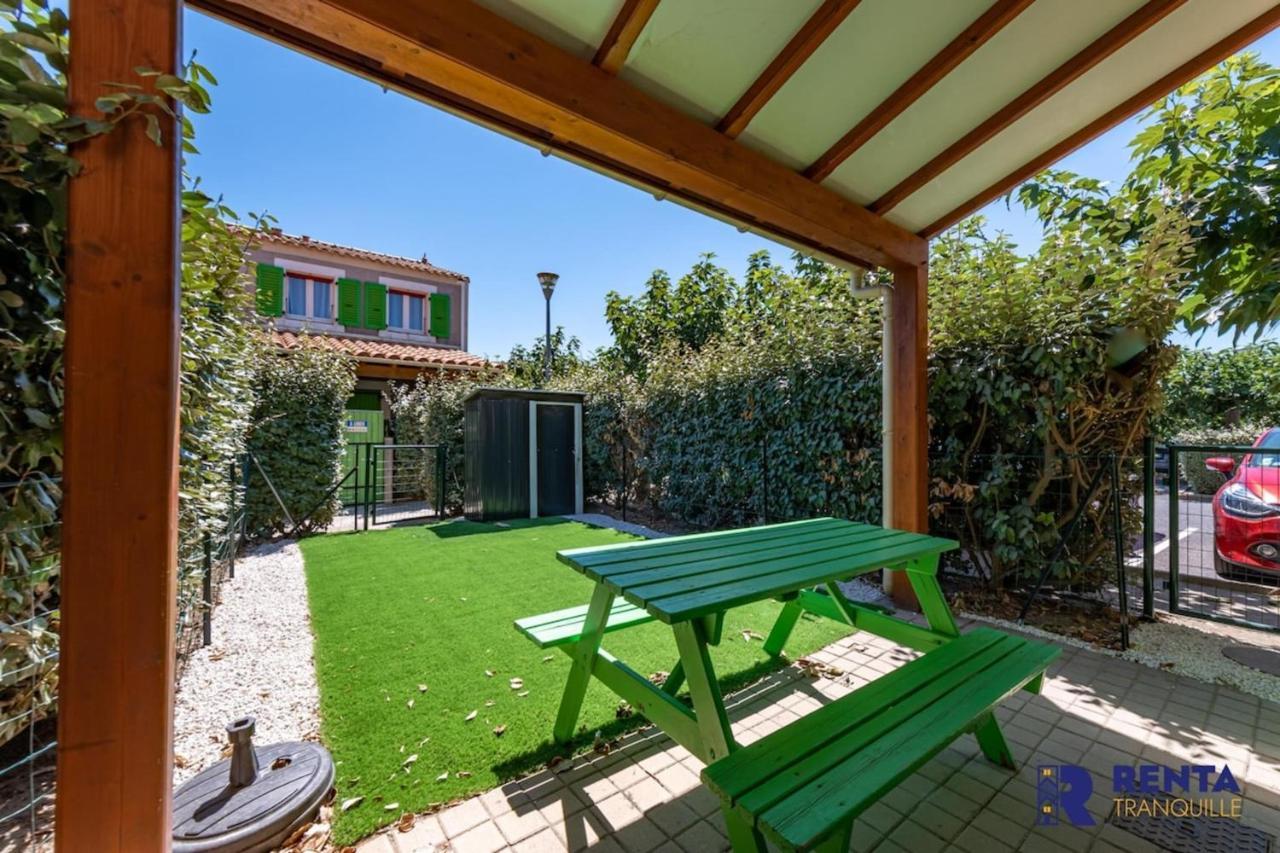 Villa L'Agly - Cosy avec jardin pour se ressourcer à Le Barcarès Extérieur photo