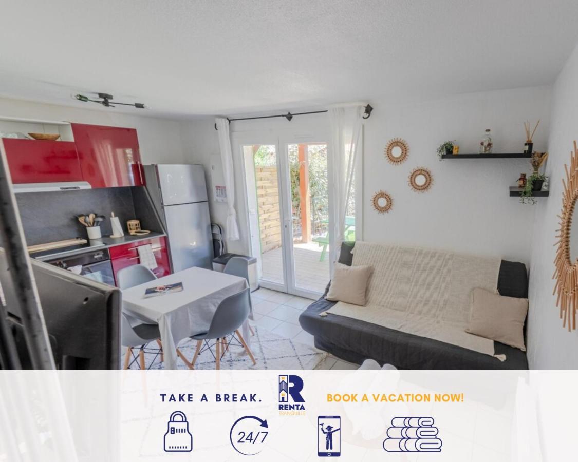 Villa L'Agly - Cosy avec jardin pour se ressourcer à Le Barcarès Extérieur photo